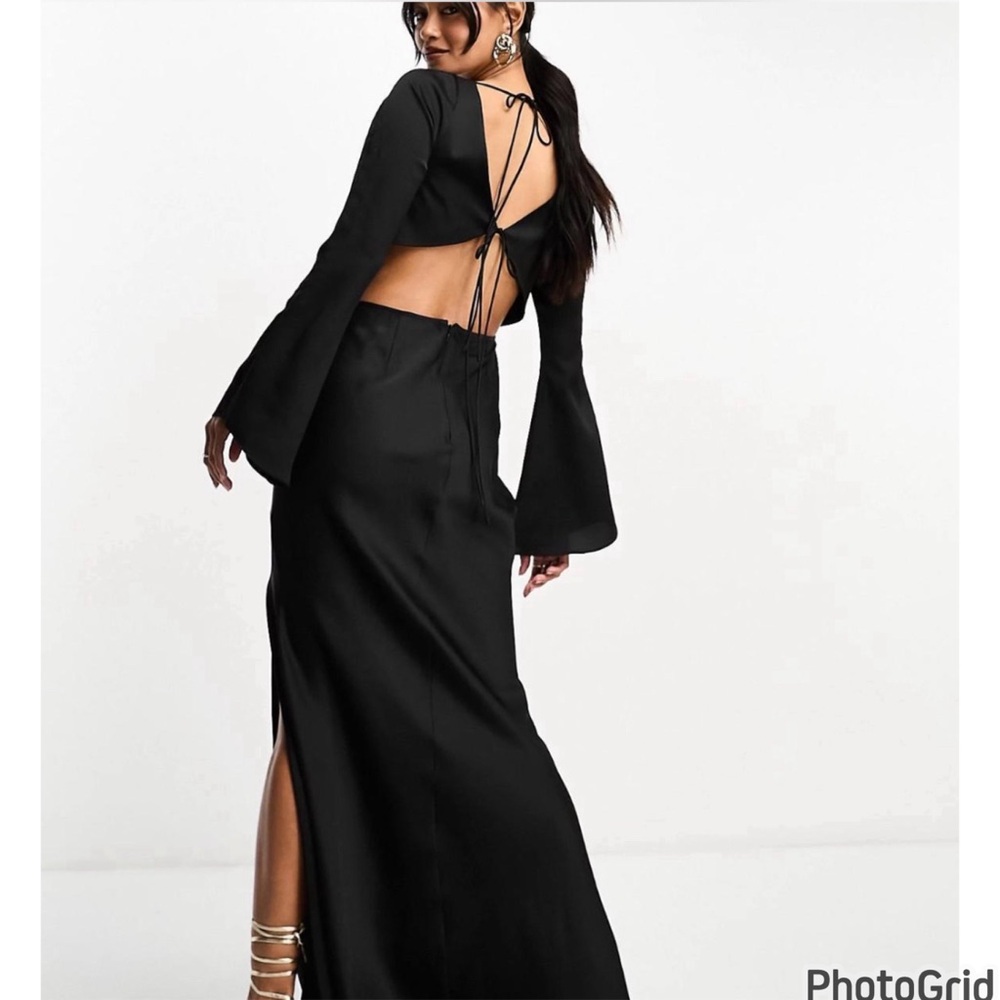 Asos Design Cutout Maxi Dress